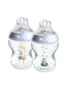 Tommee Tippee cumisüveg Natural Start 2x260 ml fiú