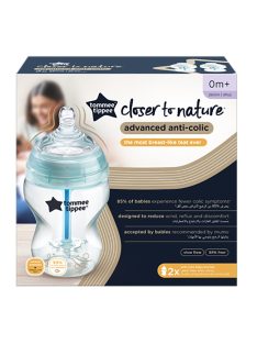   Tommee Tippee cumisüveg duo Advanced anti colic türkiz 260 ml