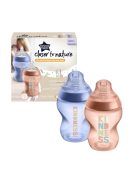 Tommee Tippee cumisüveg - CTN 2 db 260 ml terrakotta, kék