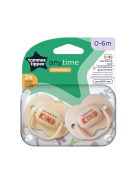 Tommee Tippee játszócumi CTN Anytime 2 db 0-6 hó