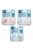 Tommee Tippee játszócumi CTN Night 2 db 0-6 hó pasztell
