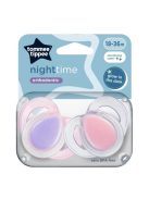 Tommee Tippee játszócumi CTN Night 2 db 18-36hó