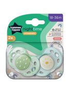 Tommee Tippee játszócumi CTN Night 2 db 18-36hó