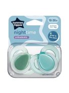 Tommee Tippee játszócumi CTN Night 2 db 18-36hó