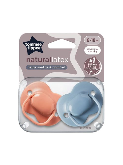 Tommee Tippee játszócumi Cherry latex 2 db 6-18hó