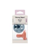 Tommee Tippee nyugtató cumi szilikon Breast-Like anyamell formájú 6-18 hó 2db színes