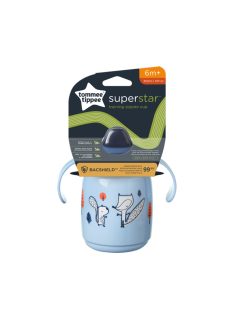   Tommee Tippee itatópohár - Superstar Training Sippee Cup csõrös 300ml 6hó kék