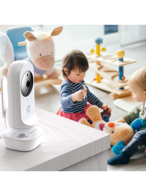 Motorola bébiõr kamerás 4,3inch színes kijelzõvel VM34