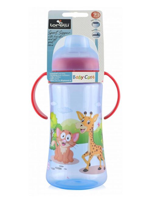 Baby Care Sport itató 330 ml - blue