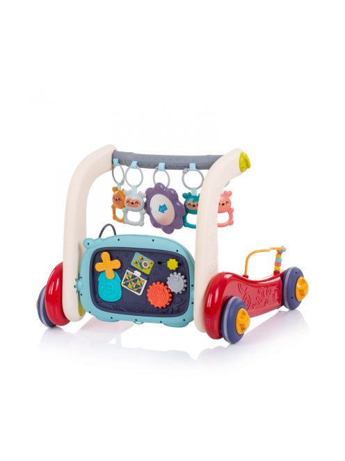 Chipolino Baby Fitness zenélő 3 az 1-ben járássegítő - multicolor