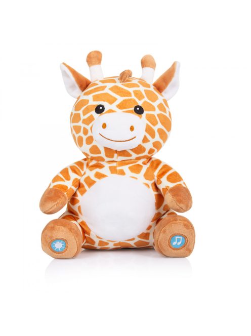 Chipolino Zenélő, világító plüss játék - Giraffe