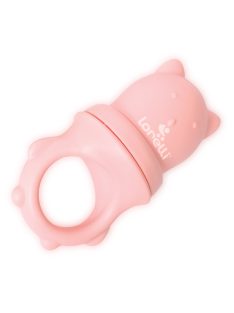 Baby Care etetőháló fogóval - pink