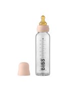 BIBS cumisüvegszett üveg 225ml púderrózsaszín