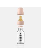 BIBS cumisüvegszett üveg 225ml púderrózsaszín