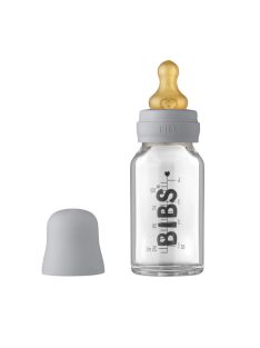 BIBS cumisüvegszett üveg 110ml delfin