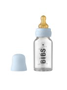 BIBS cumisüvegszett üveg 110ml pasztellkék