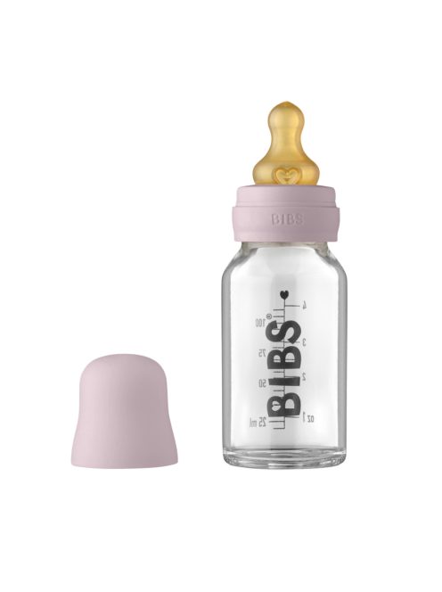 BIBS cumisüvegszett üveg 110ml halvány lila