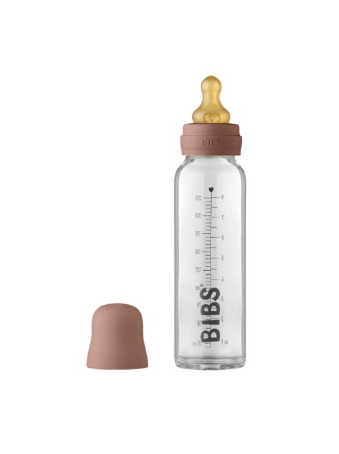 BIBS cumisüvegszett üveg 225ml mackó