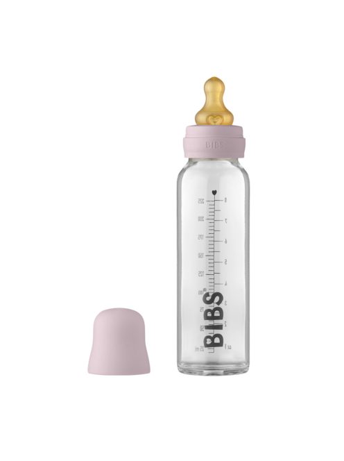 BIBS cumisüvegszett üveg 225ml halvány lila