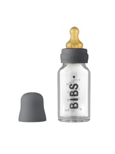 BIBS cumisüvegszett üveg 110ml grafit