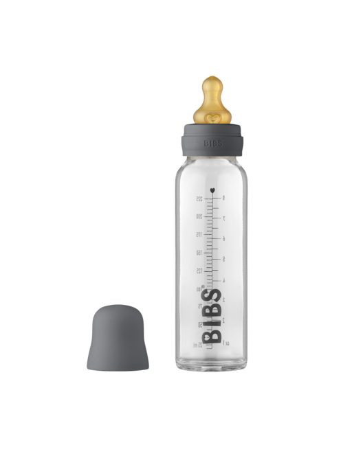 BIBS cumisüvegszett üveg 225ml grafit