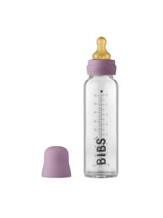 BIBS cumisüvegszett üveg 225ml mályva