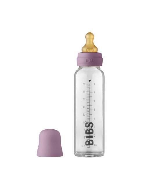 BIBS cumisüvegszett üveg 225ml mályva