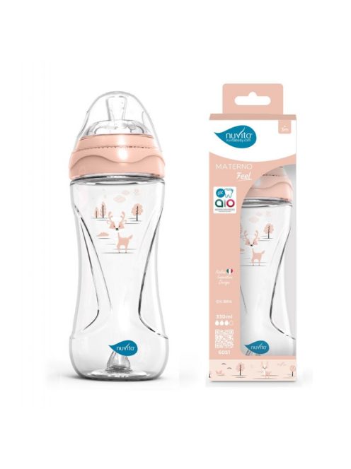 Nuvita Collection cumisüveg 330ml - English Rose - 6051