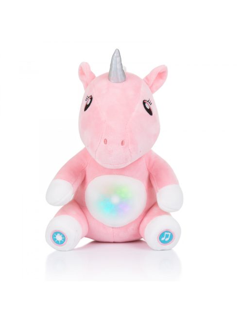 Chipolino Zenélő, világító plüss játék - Unicorn