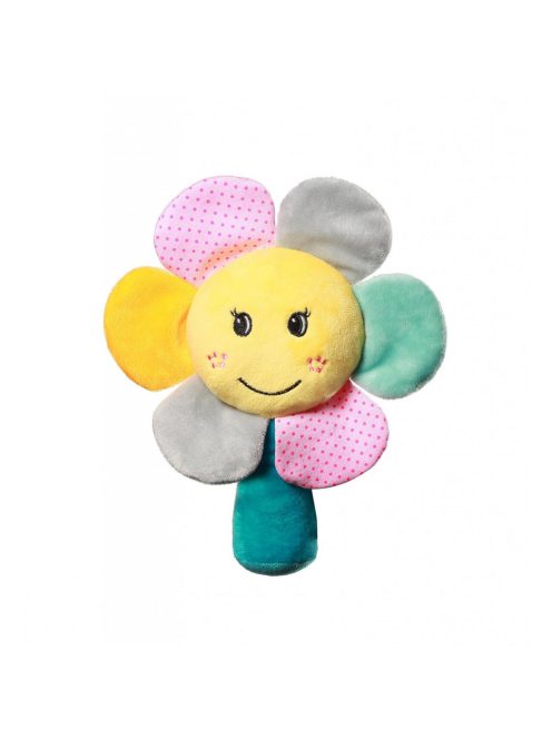 BabyOno csörgõ Rainbow flower plüss virág 609