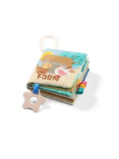BabyOno játékkönyv FARM puha 1512