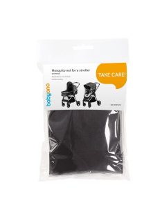   BabyOno szúnyogháló univerzális babakocsira és mózeskosárra fekete 072/01