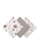 BabyOno textilpelenka színes 3db szürke 348/10