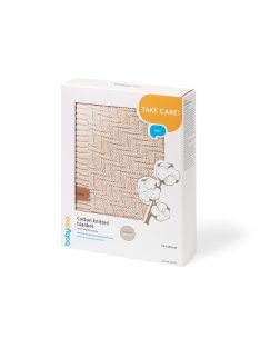   BabyOno babatakaró organikus pamut kötött 75x100cm bézs 1647/03