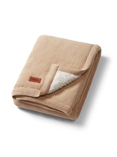   BabyOno babatakaró pamut/sherpa kötött 75x100cm bézs 1659/02