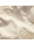 BabyOno babatakaró polár 75x100cm plüss- játékmacival bézs 1567/01