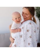 BabyOno textilpelenka színes 3db bézs macimintás 348/14