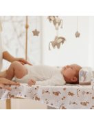 BabyOno textilpelenka színes 3db világosbarna lufis macimintás 348/18