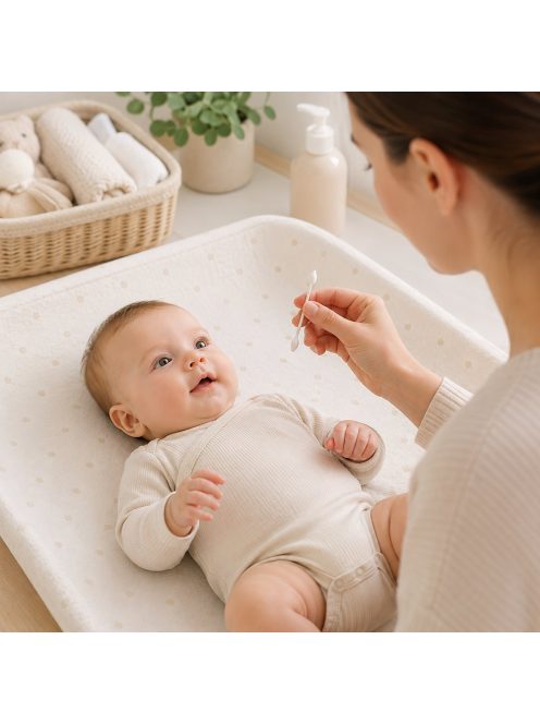 BabyOno biztonsági baba fültisztító pálca 60 db 1711
