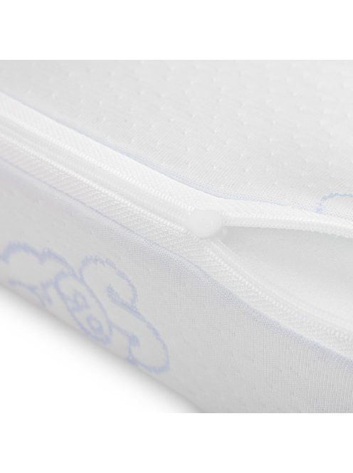 Sensillo párna reflux ellen ék alakú babakocsiba 30x38cm fehér