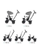 Kinderkraft tricikli Spinstep platinum grey