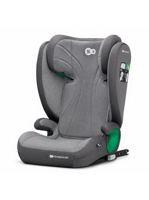 Kinderkraft gyerekülés Junior Fix 2 i-Size Isofix 100-150cm szürke