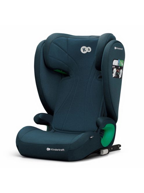 Kinderkraft gyerekülés Junior Fix 2 i-Size Isofix 100-150cm zöldeskék