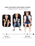 Kinderkraft gyerekülés Safety Fix 2 i-Size Isofix 76-150cm fekete