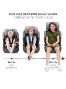 Kinderkraft gyerekülés Comfort Up i-Size 76-150cm fekete