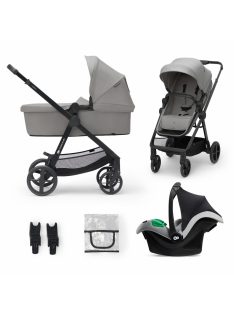   Kinderkraft babakocsi többfunkciós NEWLY 3in1 MINK PRO szürke
