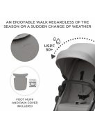 Kinderkraft babakocsi többfunkciós NEWLY 3in1 MINK PRO szürke