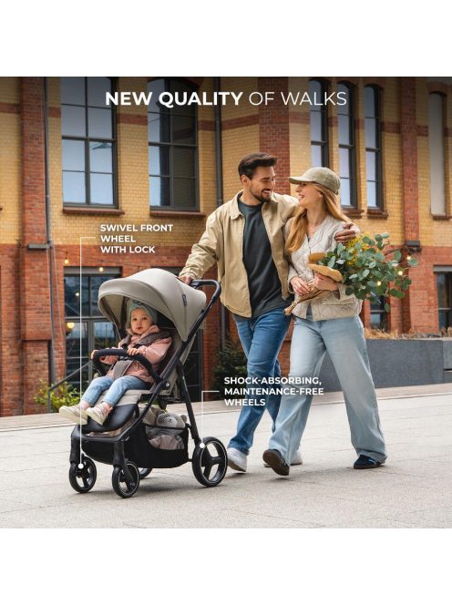 Kinderkraft sportbabakocsi 25 kg Trig 3 Granite grey