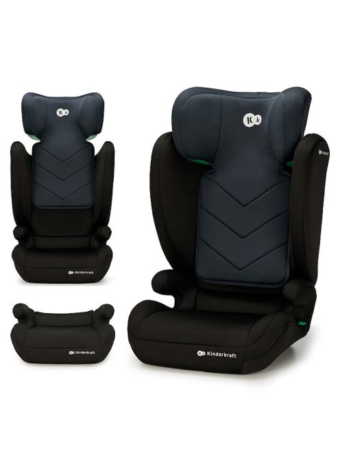 Kinderkraft gyerekülés I-SPARK i-Size 100-150cm fekete