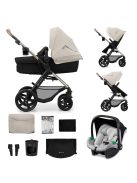 Kinderkraft babakocsi többfunkciós Moov2 3in1 átalakítós Moonlight szürke